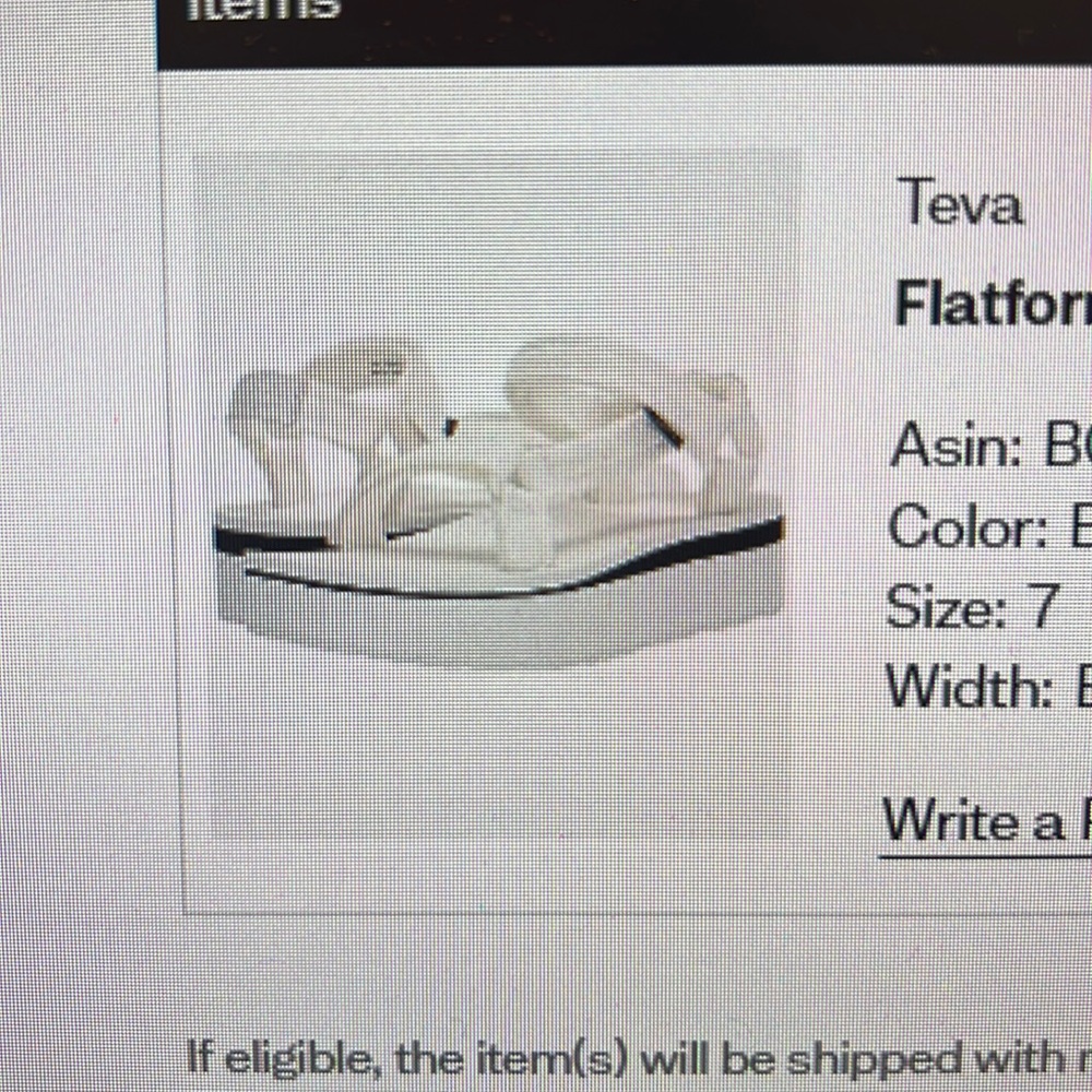 Teva Flatform Universal Mesh Print Size 7.5